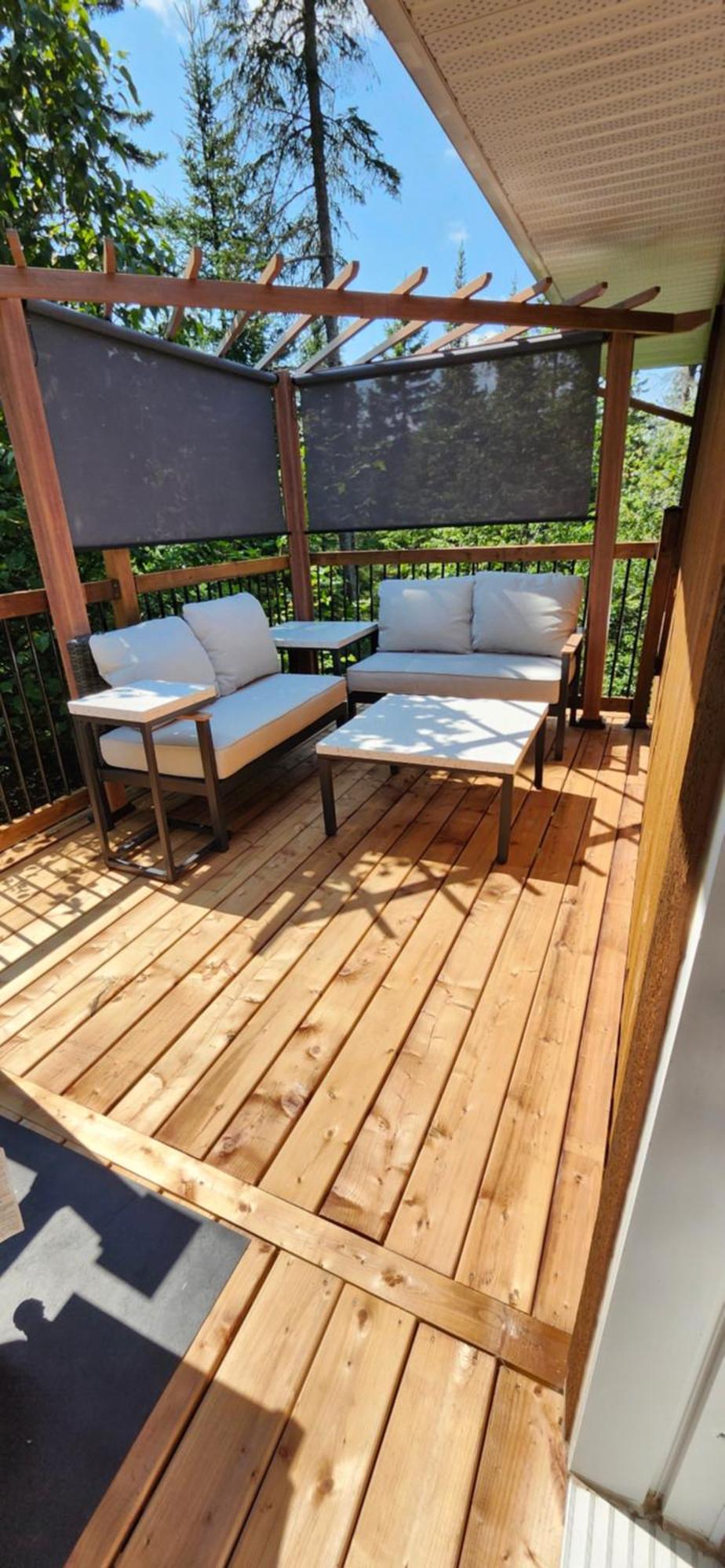 Chalet Le Cozy, Spa Et Sauna Notre-Dame-de-la-Merci Luaran gambar