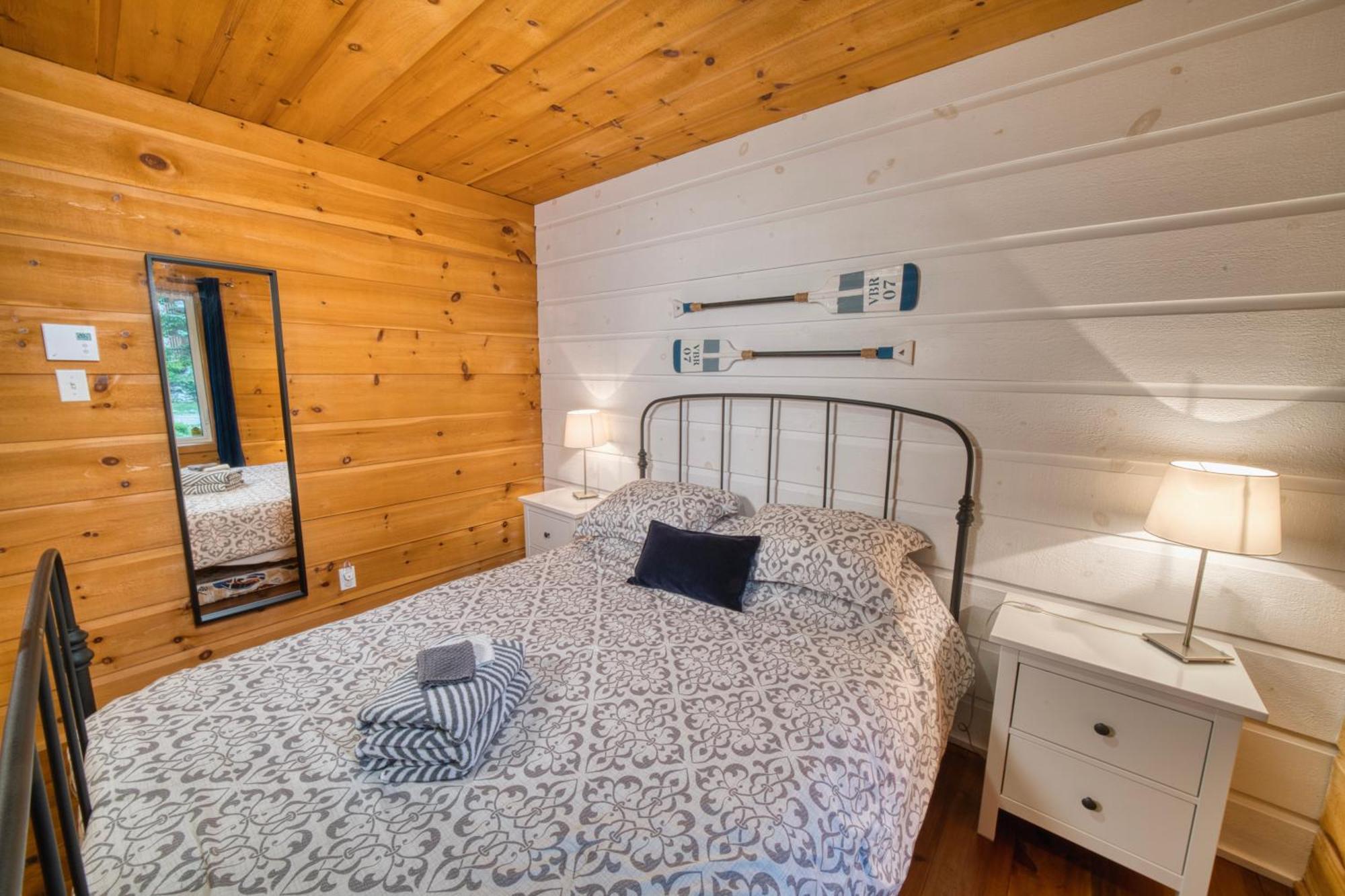 Chalet Le Cozy, Spa Et Sauna Notre-Dame-de-la-Merci Luaran gambar